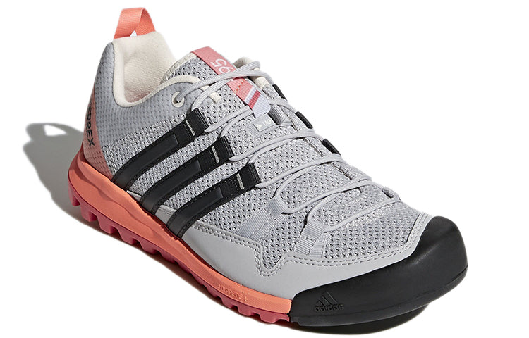 (WMNS) adidas Terrex Solo 'Grey Black Orange' CM7656