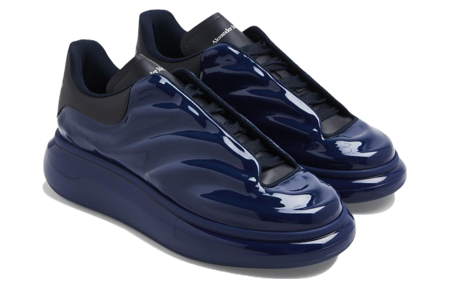 Alexander McQueen Oversized Sneaker 'Gloss Navy' 727405W4RY14203