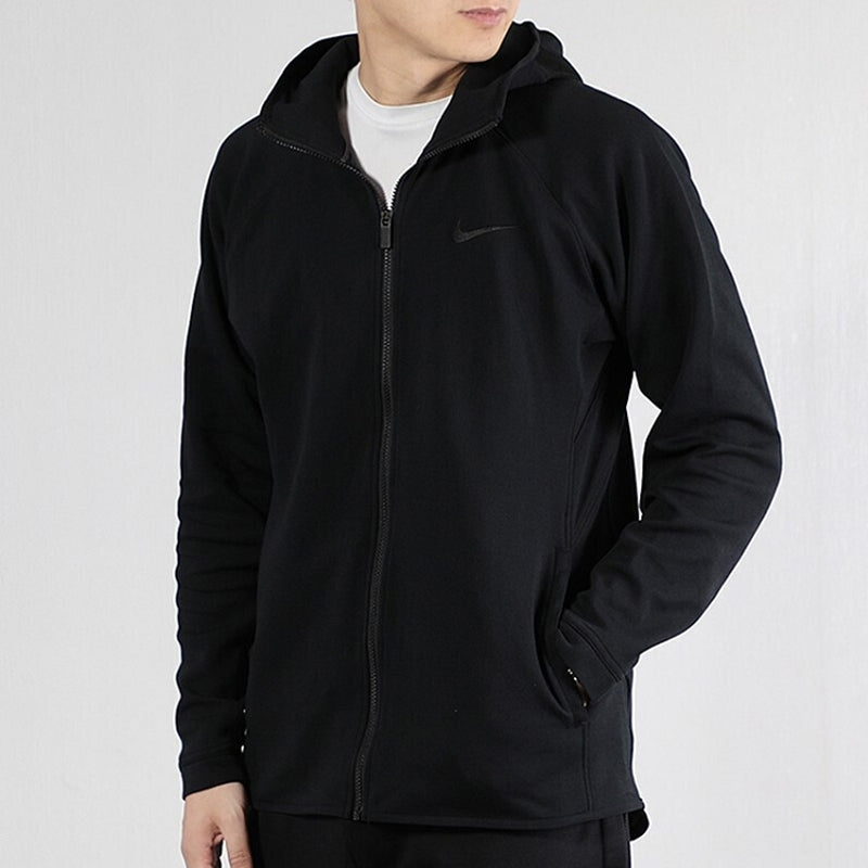Nike AS DRY Showtime Hoodie FZ Men Black AT3225-010