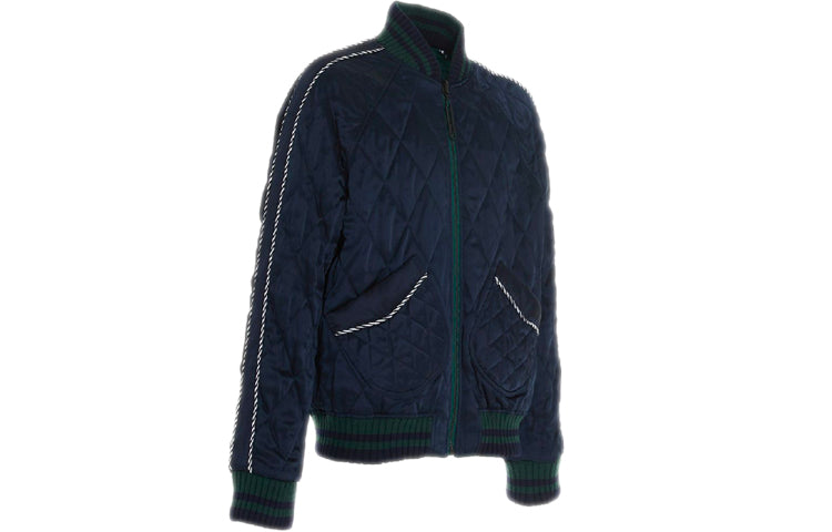 Off-White FW20 Applique Sports Jacket Men's Green OMEH016E20FAB0015701