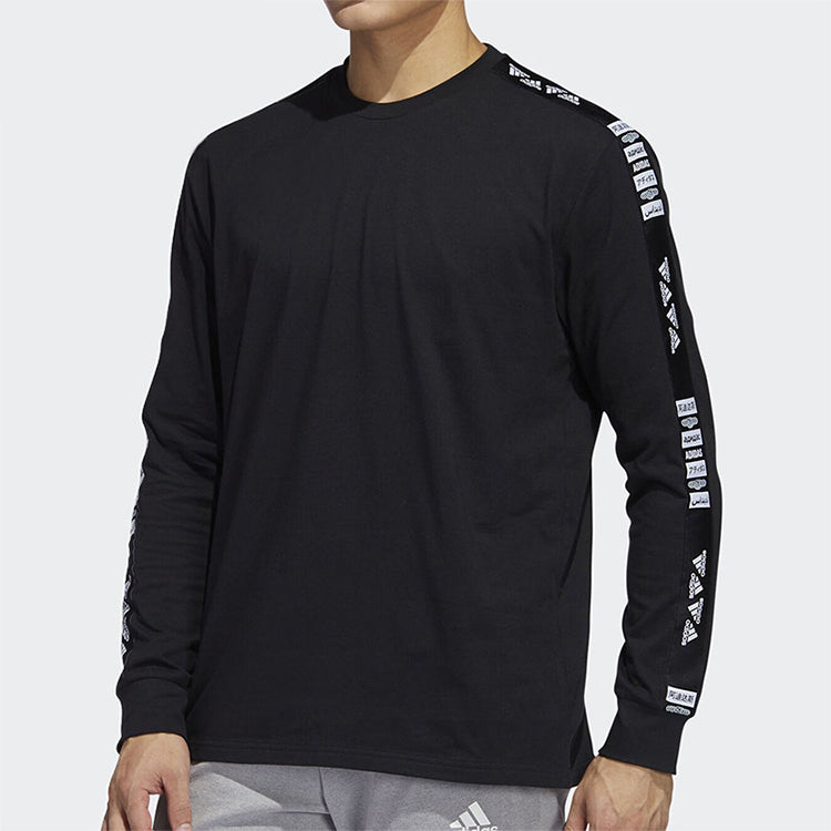 adidas One Team Ls Sports Long-sleeve Tee Men Black GE5507