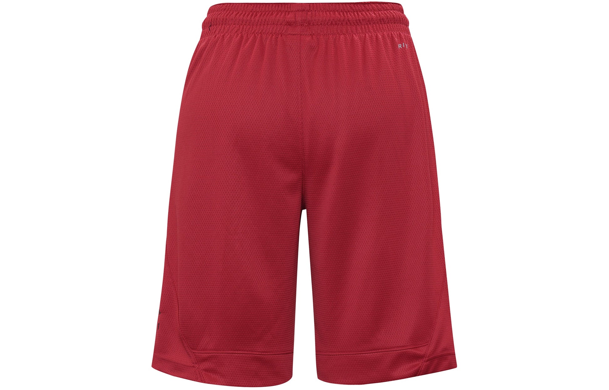 Air Jordan Rise Striped Triangle Logo Printing Quick Dry Knit Basketball Shorts Red BV5265-687