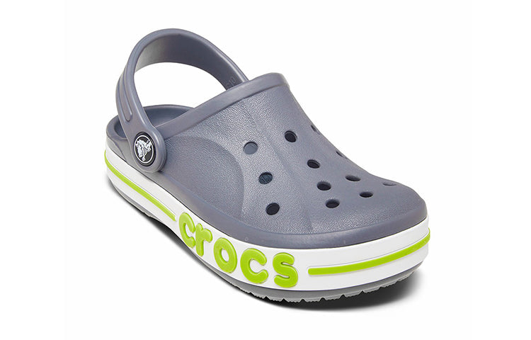 (PS) Crocs Small Crocs Outdoor Beach Sports Gray Green Sandals 'Grey Green' 205100-025