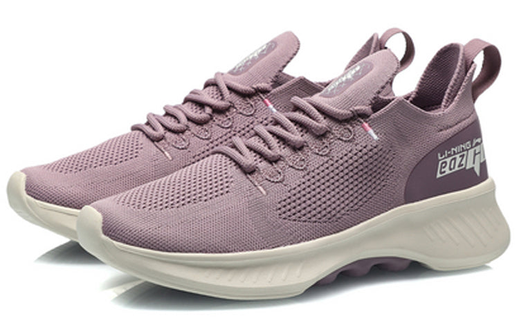 (WMNS) Li-Ning Eazgo 'Taupe Purple' AREQ052-3