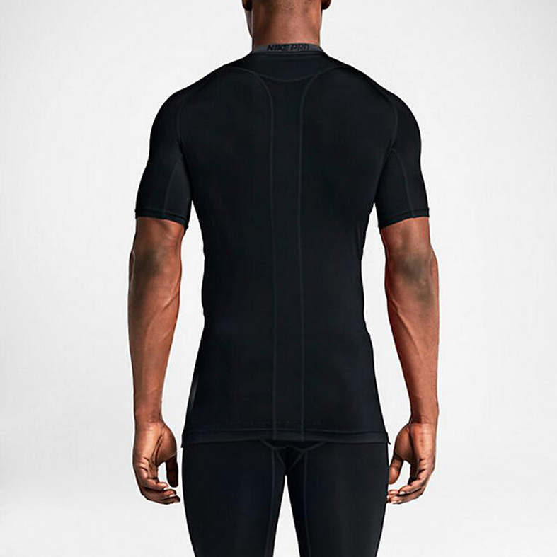Nike Pro Cool T-shirt 'Black White' 826593-010