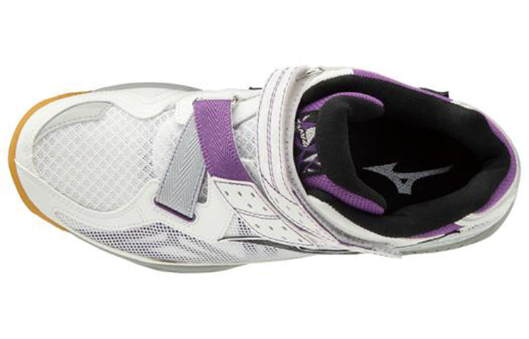 Mizuno Wave Artemis 4 MID 'White Black Purple' V1GC185809