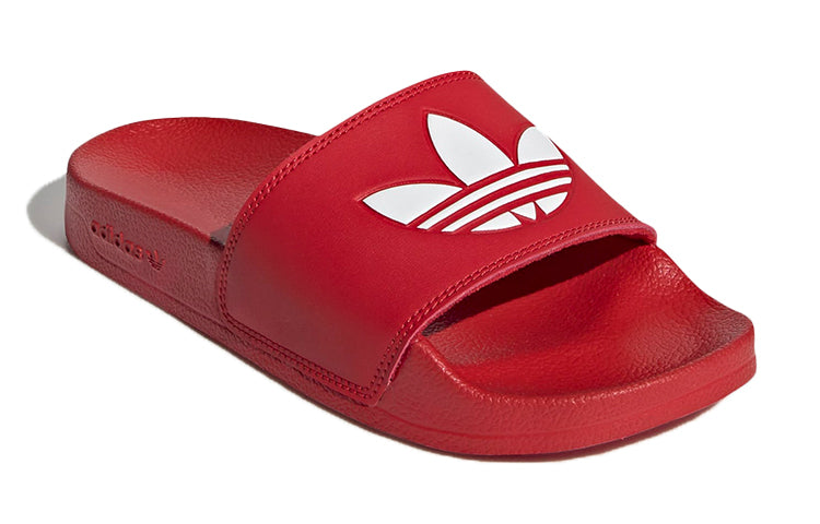 (PS) adidas originals Adilette Lite J 'Red' FU9179
