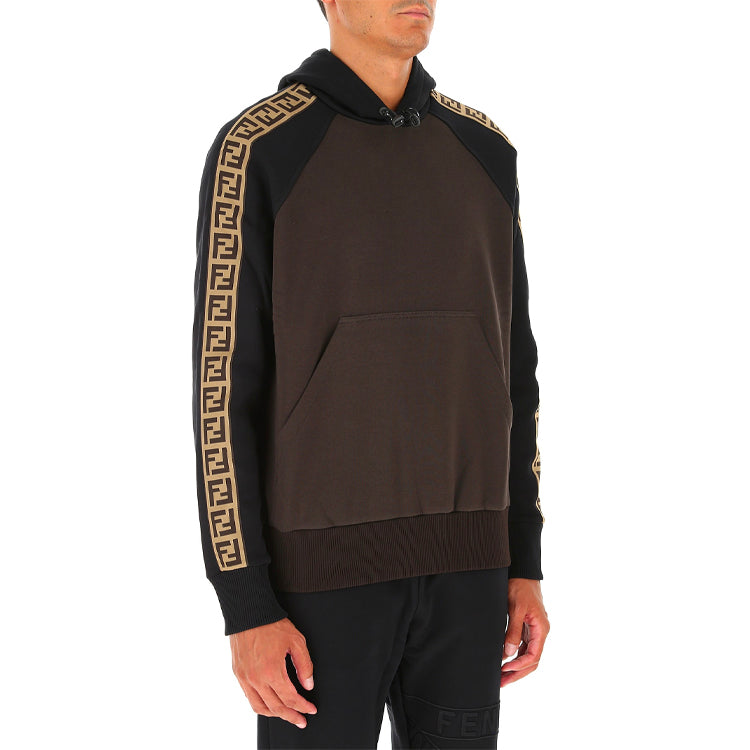 Men's FENDI Side Sleeve Colorblock Brown FAF588AD39F1BYO