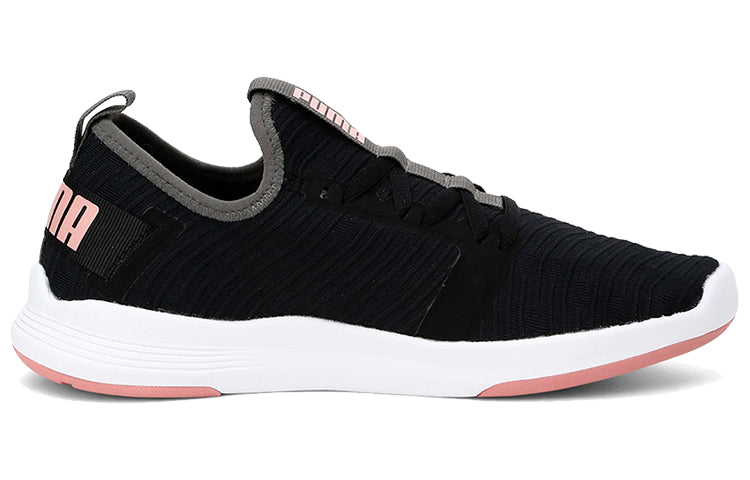(WMNS) PUMA Ignite Contender Interest Low Running Shoes Black/Pink 192602-02