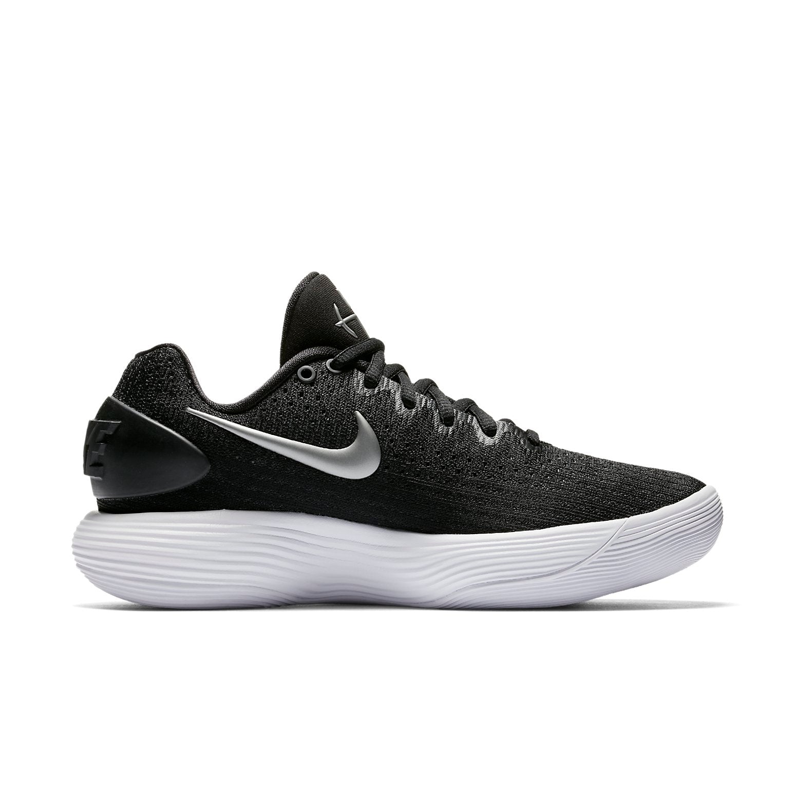 (WMNS) Nike Hyperdunk 2017 Low 'Black Metallic Silver' 897812-001