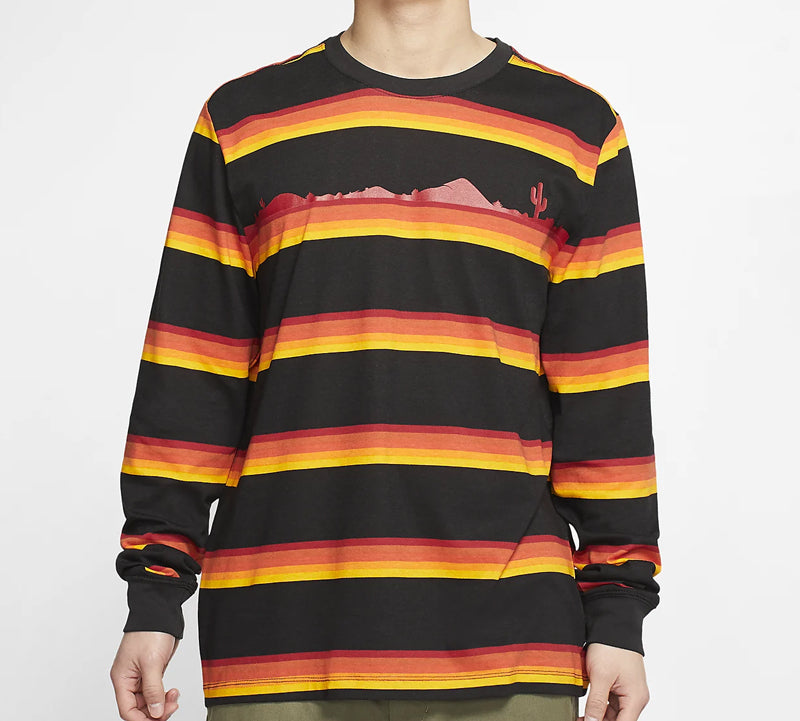Nike SB Skateboard Printing Long Sleeves Black CD2061-010
