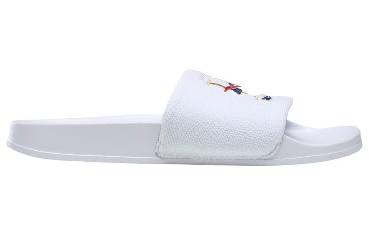 Reebok Classic Slide Golden Logo White FY3078