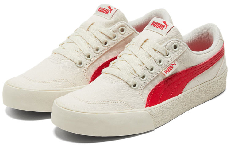 PUMA C-skate Vulc Sneakers Beige/Red 374901-04