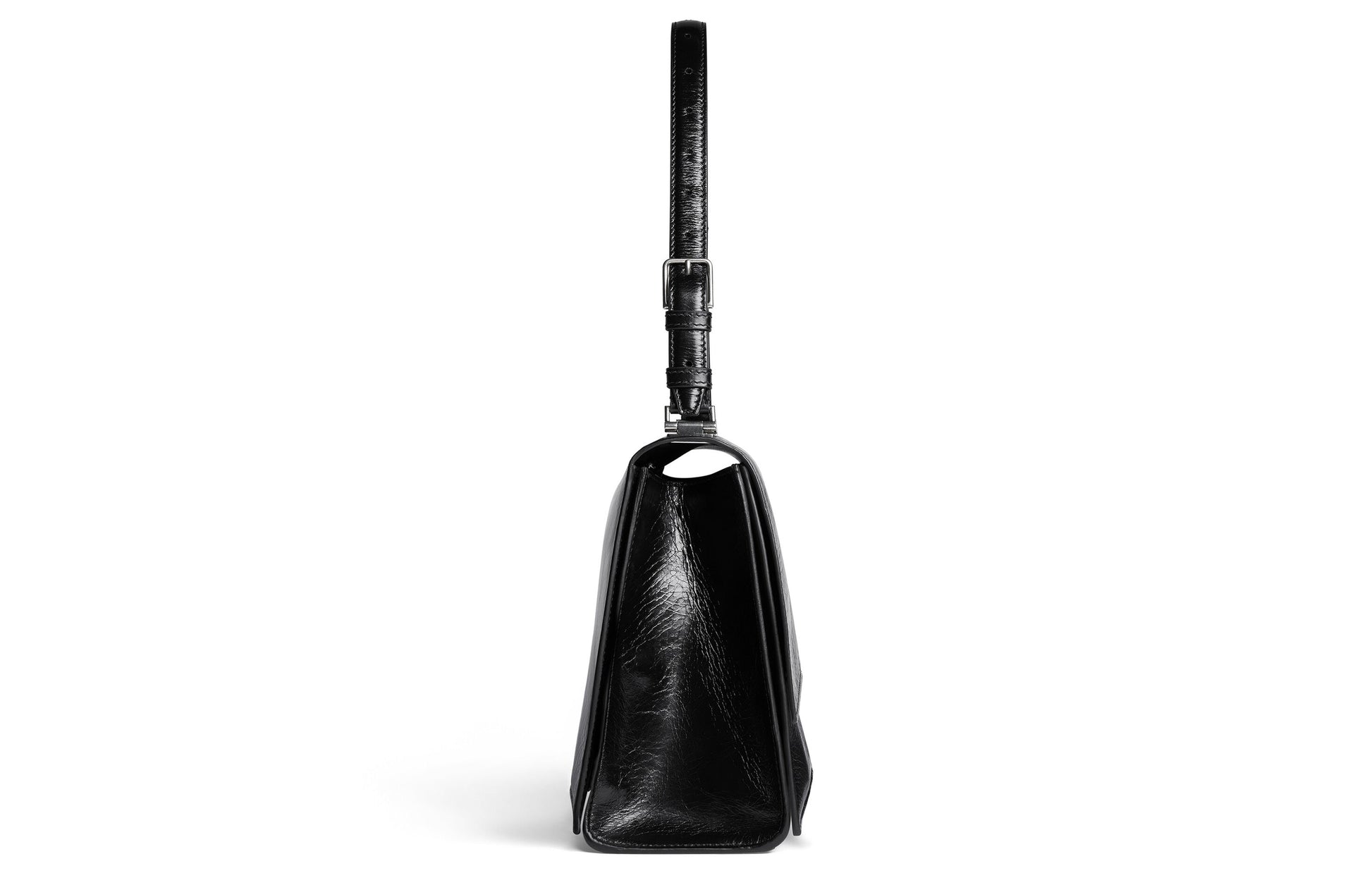 (WMNS) Balenciaga Crush Medium Sling Bag 'Black' 7654662AAR21000