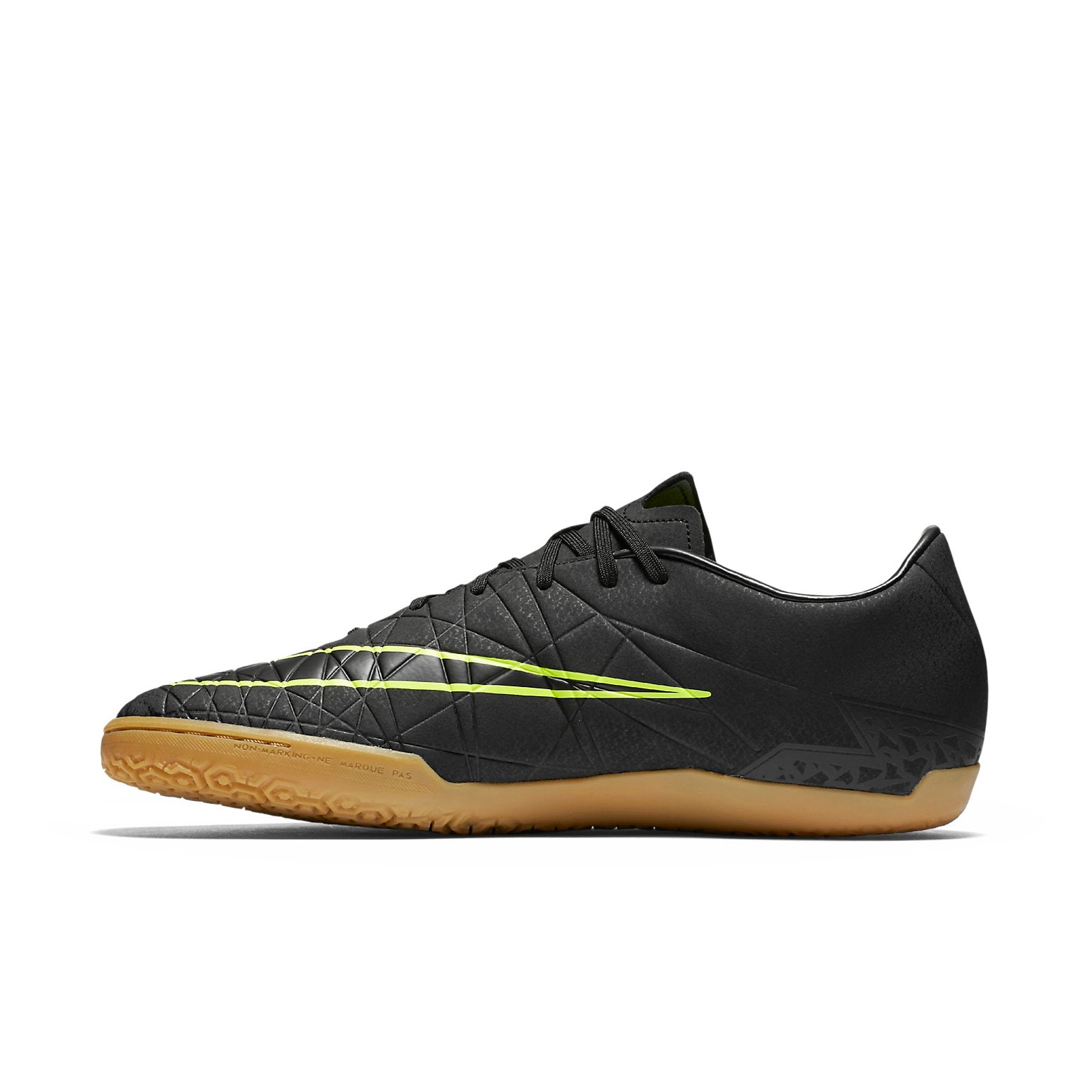 Nike HypervenomX Phelon 2 IC Indoor Court Soccer Cleats/Football Boots Black Green 749898-009