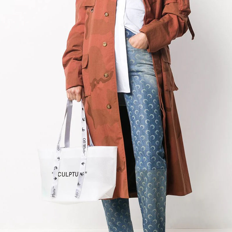 Off-White 20 Sculpture Alphabet Printing Shoulders OWNA143E20PLA0020110