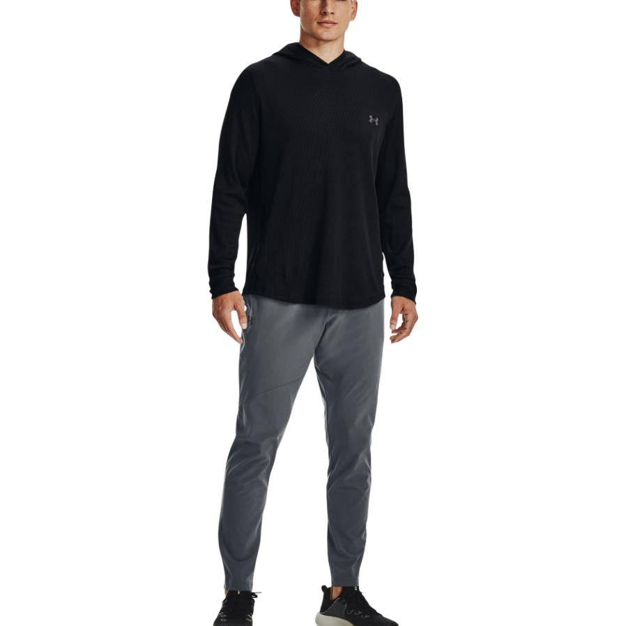 Under Armour Waffle Hoodie 'Black' 1302362-001