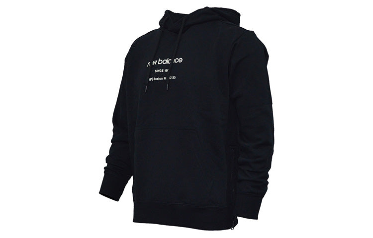 New Balance Casual Lifestyle Hoodie Asia Sizing 'Black' NCA4E023-BK