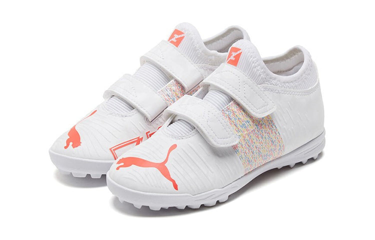 (PS) PUMA K Future Tt V Soccer Shoes White 106405-03