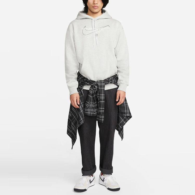 Nike SB Fleece Pullover Skate Hoodie 'Grey' DR1029-050