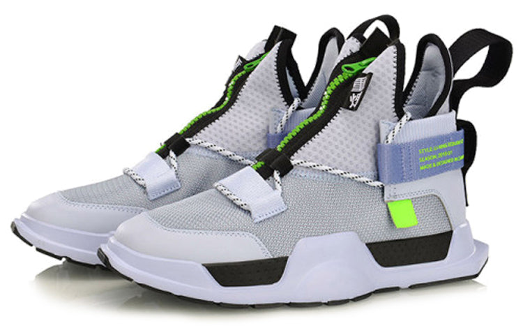 Li-Ning Reburn V2 x New York Fashion Week 'Grey White' AGBP028-4