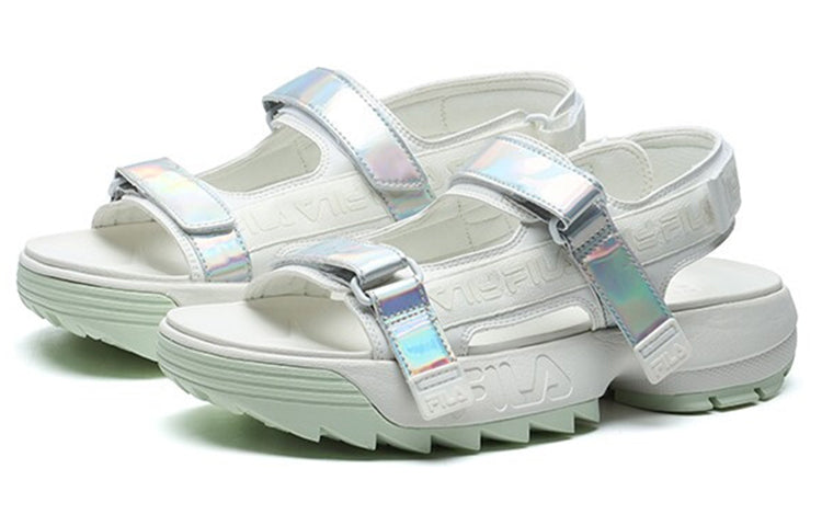 (WMNS) FILA Disruptor Sports Sandals GS White F12W114538FSW