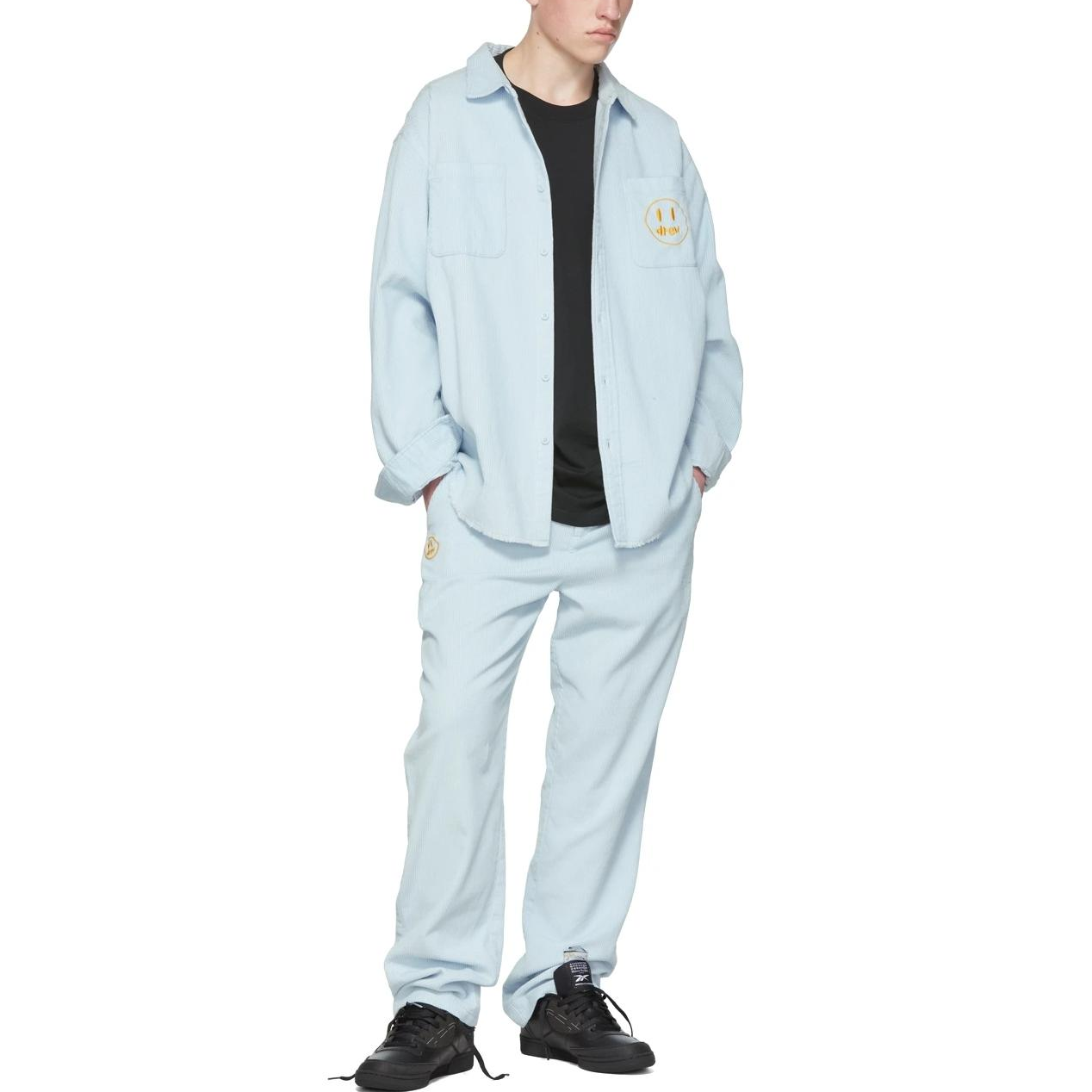 Drew House Ssense Exclusive Cotton Pants 'Light Blue' DR-SS22-149