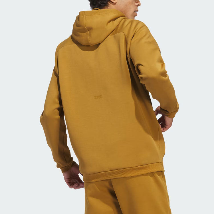 adidas Mahomes Z.N.E. Premium Full-Zip Sweatshirt Asia Sizing 'Brown' IM8085