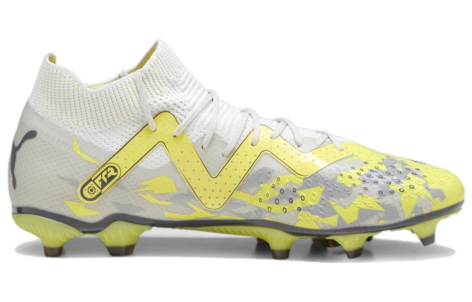 PUMA Future Pro FG Soccer Shoes 'White Yellow' 107361-04