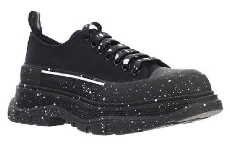 Alexander McQueen Tread Slick Sneakers 'Black' 682414W4MVI1070
