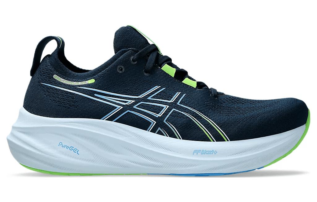 ASICS Gel-Nimbus 26 Wide 'French Blue Electric Lime' 1011B795-400