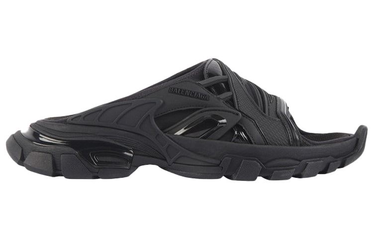(WMNS) Balenciaga Track Slide Sandal 'Black' 618084W2NA11000