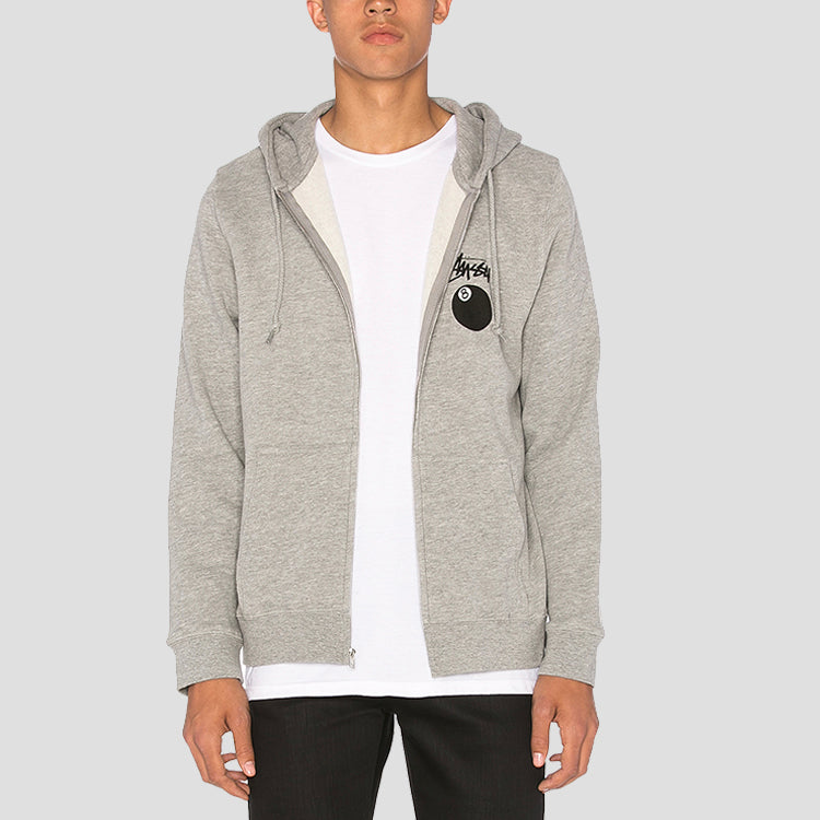 Men's Stussy Casual Zipper Gray 1973825