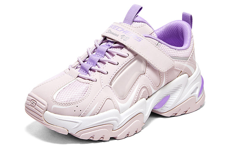 (GS) Skechers DLITES 'Lavender' 319023L-LAV