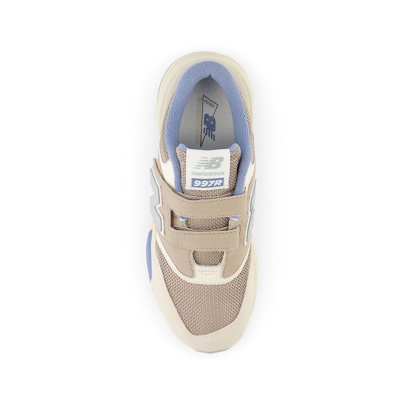 (PS) New Balance 997R Hook & Loop Wide 'Driftwood Juniper Green' PZ997RBC