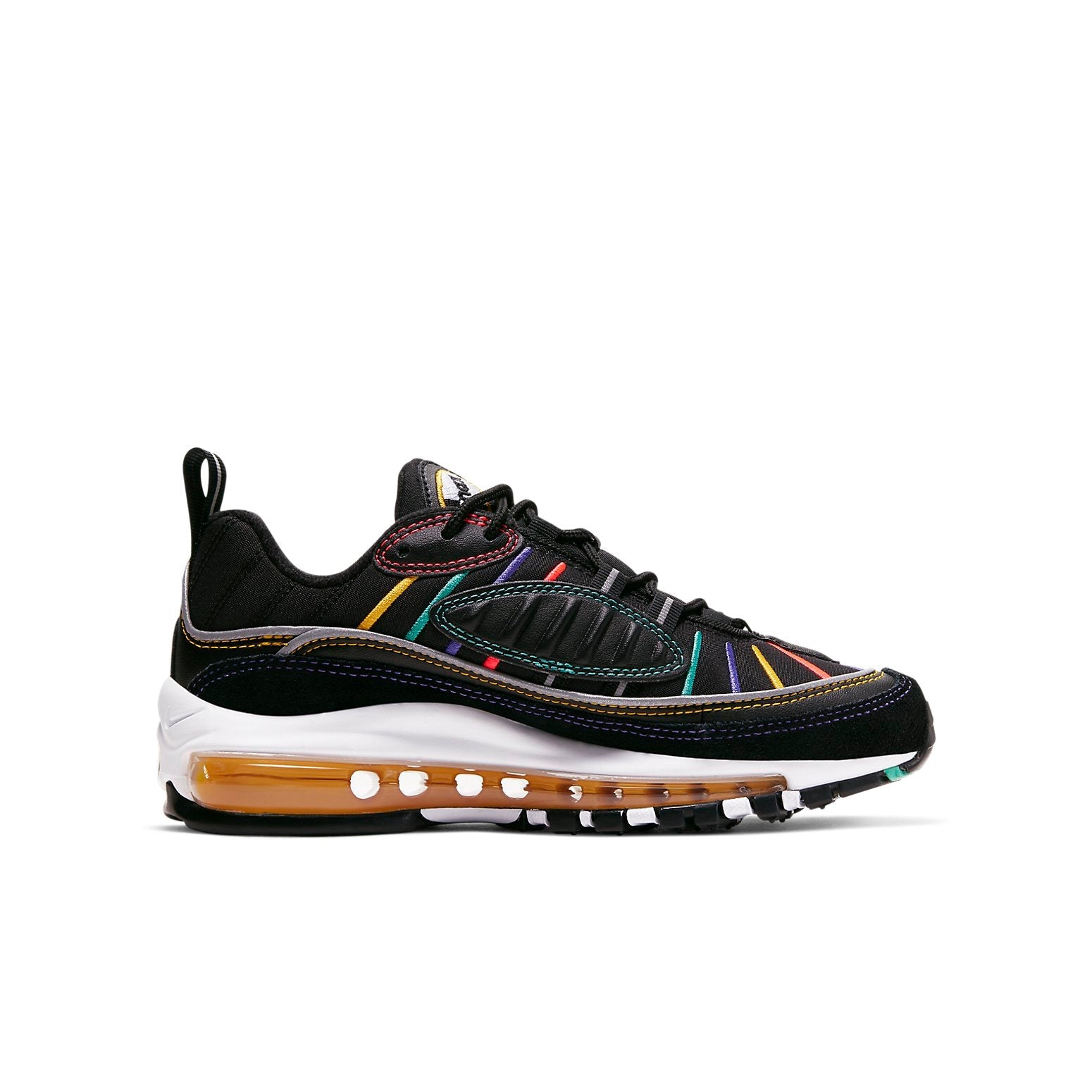 (GS) Nike Air Max 98 'Black Multi' CJ7393-001