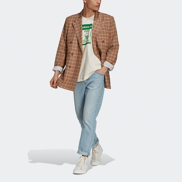 adidas originals Tee Kermit F Printed Unisex Milky-white GQ4152