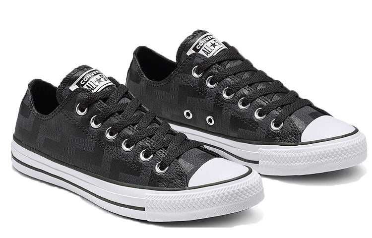 (WMNS) Converse Chuck Taylor All Star Low Top Canvas 'Black White' 565437C