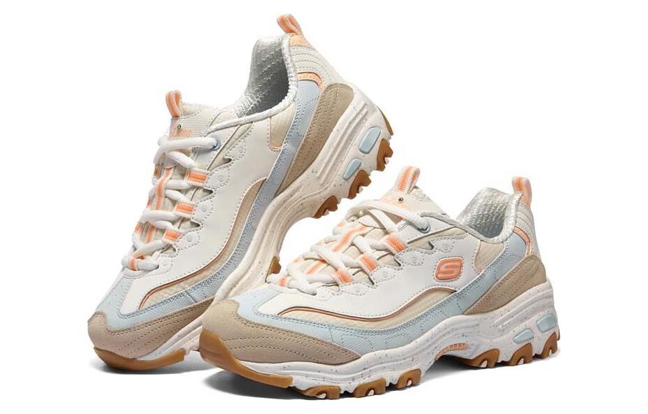 (WMNS) Skechers D'Lites 'Natural Multicolor' 149589-NTMT