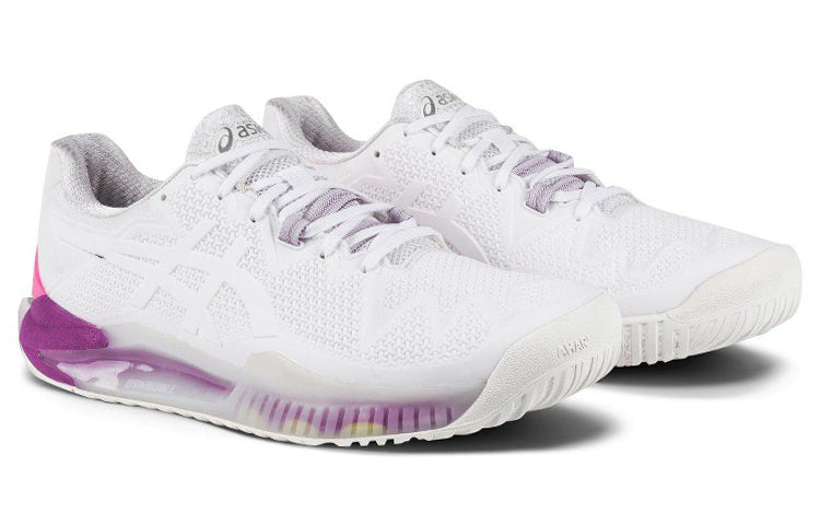 ASICS Gel-Resolution 8 2E 'White Purple' 1041A333-100