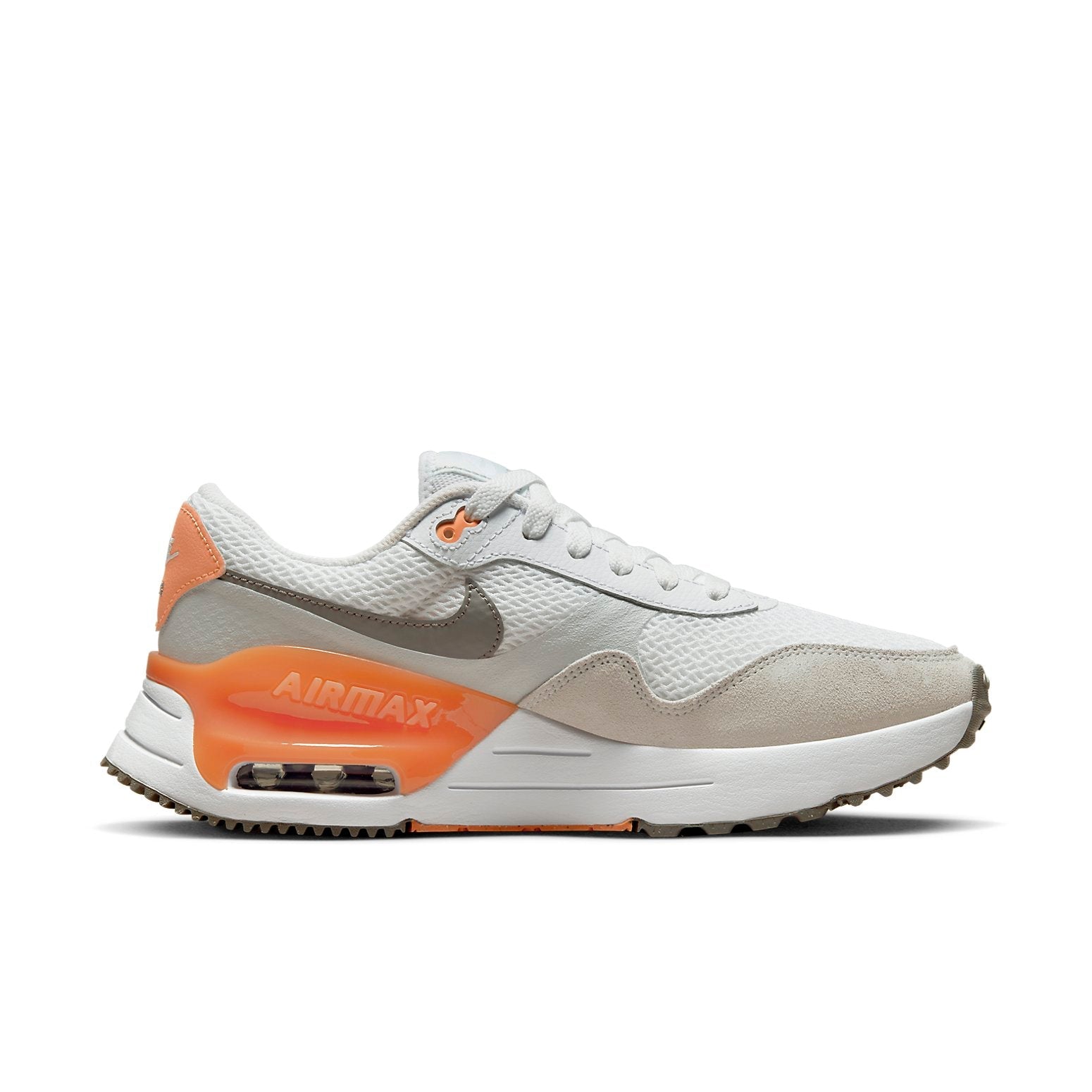 (WMNS) Nike Air Max SYSTM 'White Pure Platinum Orange Trance Flat Pewter' DM9538-102