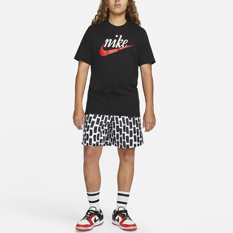 Nike Sportswear Logo T-Shirt 'Black' DZ3279-010