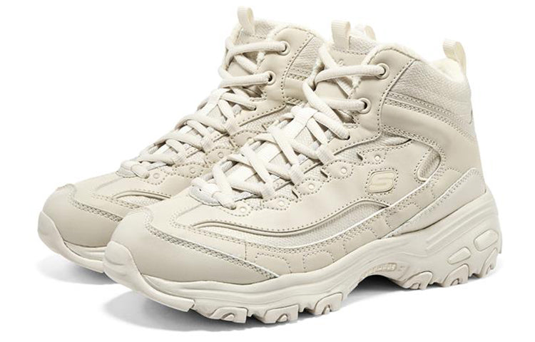 (WMNS) Skechers DLites 1.0 Shoes 'Beige' 167569-NAT