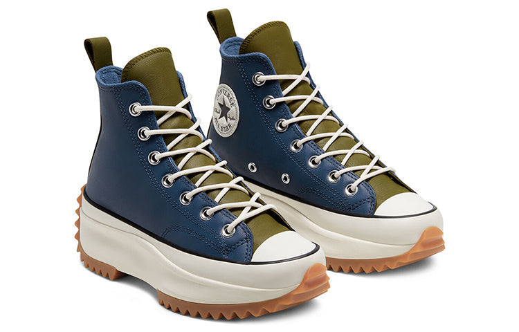 (WMNS) Converse Run Star Hike High 'Navy Gum' 568650C