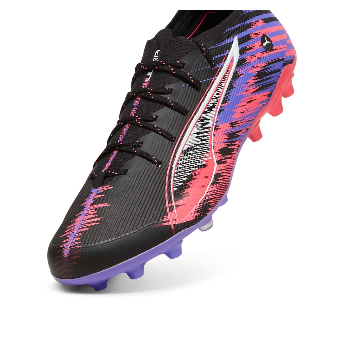 PUMA Ultra 5 Ultimate F1 MG 'Black Sunset Glow Dark Amethyst' 108180-01