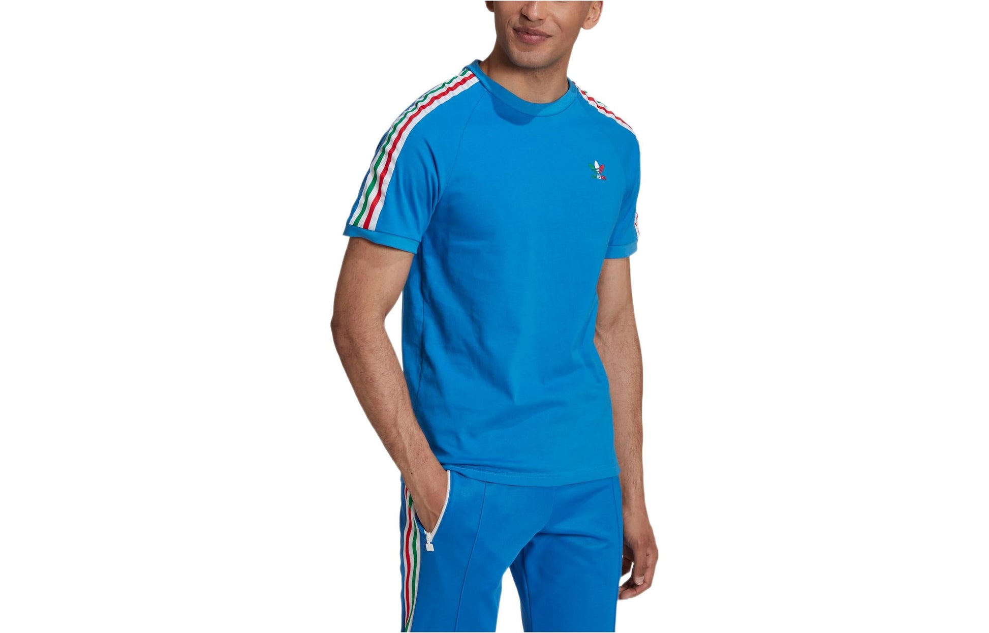 adidas originals 3-Stripes Tee 'Bright Royal' HK7423