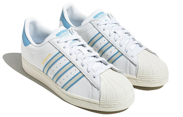 adidas Originals Superstar Shoes 'Off White Light Blue' GX9876