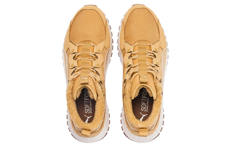 PUMA Pacer Next Sb Wtr Mid-Cut Running Shoes Brown/White 366936-04
