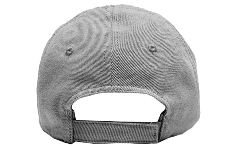 Balenciaga Visor Logo Cap 'Grey Black' 590758410B21460