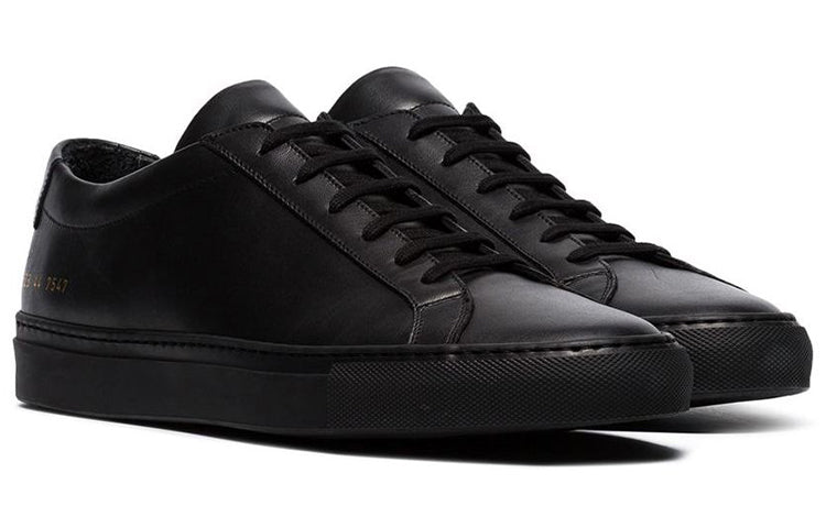 Common Projects Achilles Low 'All Black' 1528-7547
